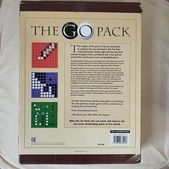 Matthew Macfadyen THE GO PACK Strategy Board Game with Guide Book Carlton Pack - Picture 2 of 10